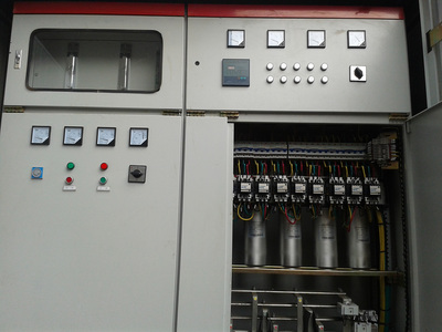 两台电容柜，改造花了9000块换了电容，两年省下300000元